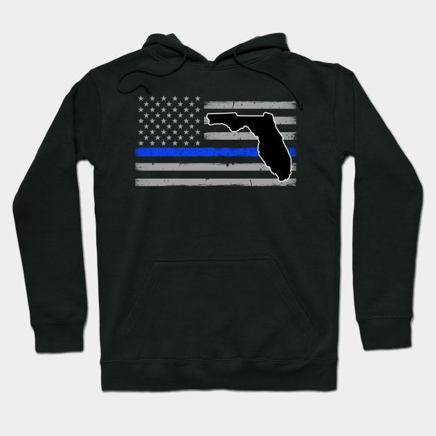 Florida Thin Blue Line Flag